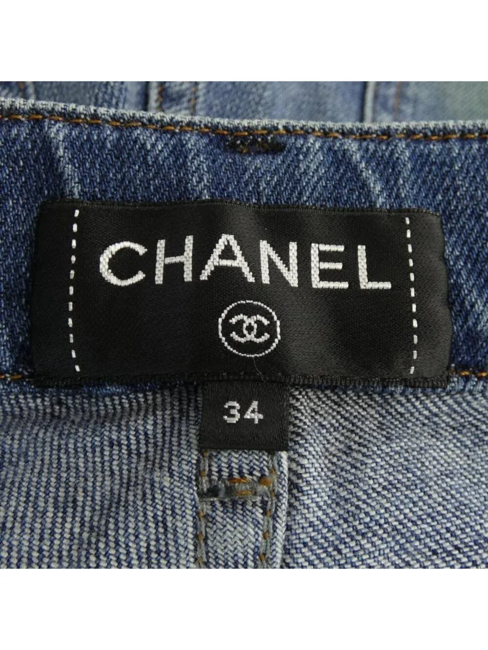 Chanel Jeans Blue